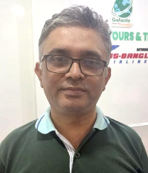 Zamanur Rahman, Marketing Manager of Galactic Tours & Travels